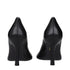 Burberry Black Leather High Heel Pumps