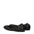 Chloé Black Leather Ballet Flats