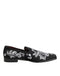 Dolce & Gabbana Black Silver Sequined Loafers Men Dress Shoes