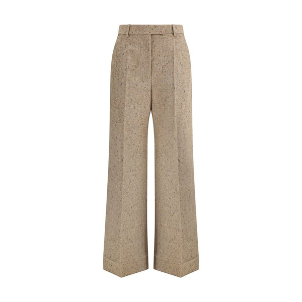 Valentino Palazzo Trousers in Bottonato Natté