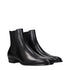 Celine Black Leather Ankle Boots