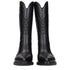 Christian Dior Black Leather Ankle Boots