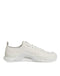 Dolce & Gabbana White Cotton NS1 Low Top Sneaker Shoes