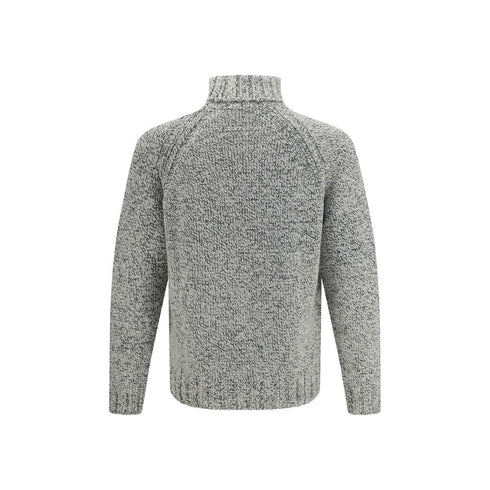ZEGNA Cashmere and Wool Turtleneck Sweater