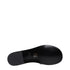 Versace Black Leather Slippers Sandals