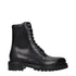 Off-White Black Leather Ankle Boots