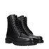 Off-White Black Leather Ankle Boots