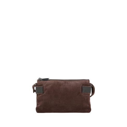 Brunello Cucinelli Suede leather Shoulder Bag
