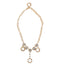 Dolce & Gabbana Gold Crystal Clock Pendant Statement Jewelry Necklace