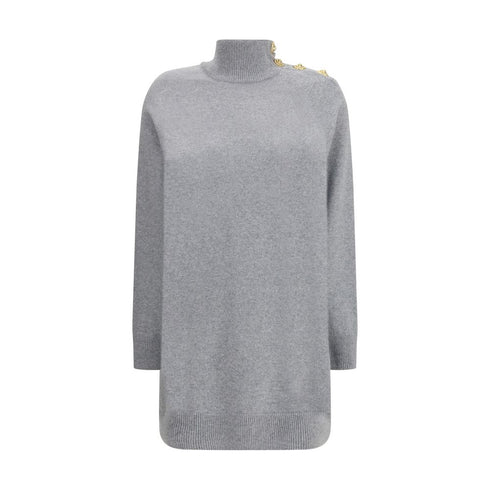 Balmain Short Cashmere Sweater Dress