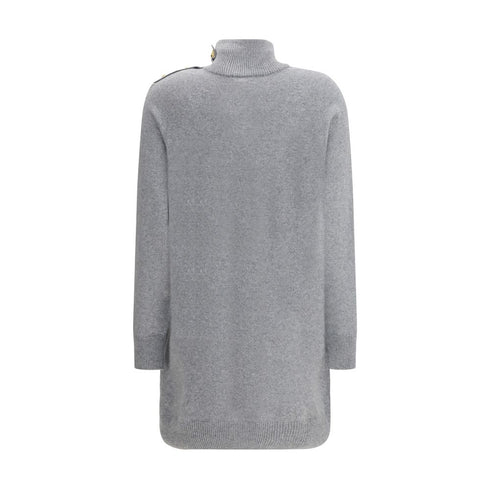 Balmain Short Cashmere Sweater Dress
