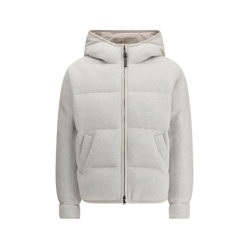 Brunello Cucinelli Lurex Down Jacket