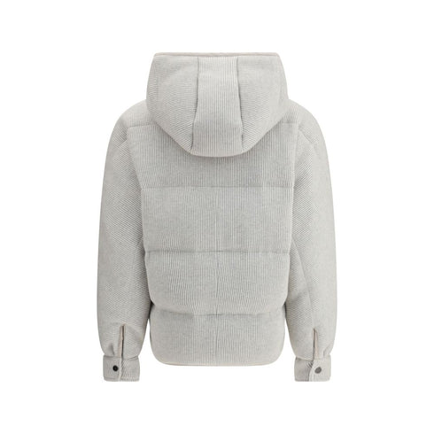 Brunello Cucinelli Lurex Down Jacket