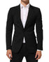 Dolce & Gabbana Black STAFF 2 Buttons Suit Jacket Blazer