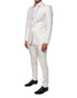 Dolce & Gabbana White Brocade 2 Piece MARTINI Formal Suit