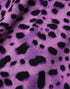 Dolce & Gabbana Violet Leopard Sheath Bodycon Mini Dress