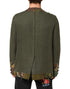 Dolce & Gabbana Brown Camouflage Linen Button Down Jacket