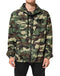 Dolce & Gabbana Green Camouflage Hooded Sweatshirt Jacket