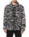 Dolce & Gabbana Gray Camouflage Hooded Sweatshirt Jacket