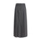 Brunello Cucinelli Pleated long Skirt in virgin wool techno gauze