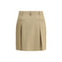 Brunello Cucinelli Pleated cotton short Skirt