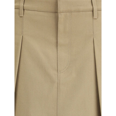 Brunello Cucinelli Pleated cotton short Skirt