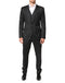 Dolce & Gabbana Black MARTINI 2 Buttons Suit 3 Piece Suit