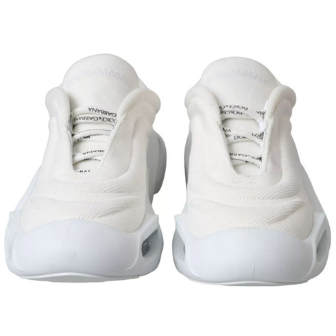 Dolce & Gabbana White Polyester Sneaker