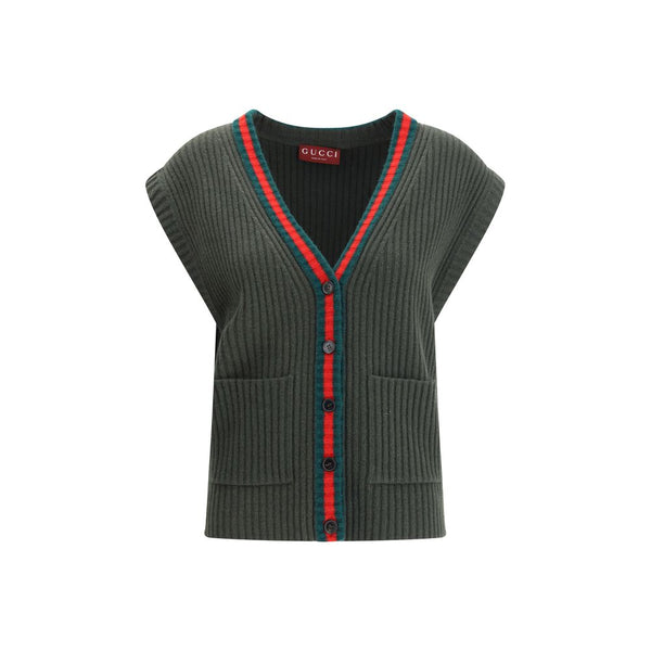 Gucci Wool Cardigan Vest
