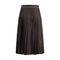 Burberry Sunflower Pleated Silk Skirt