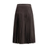 Burberry Sunflower Pleated Silk Skirt