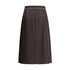 Burberry Sunflower Pleated Silk Skirt