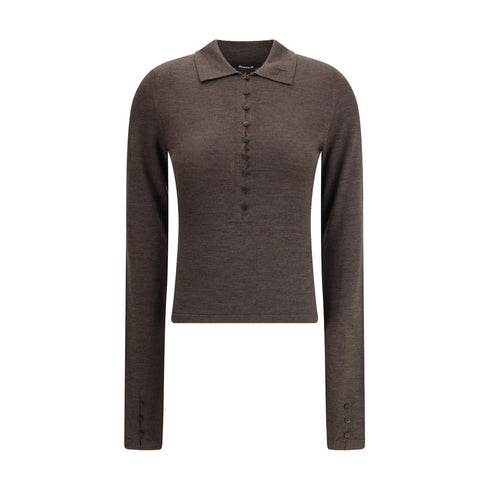 Jacquemus Merino Wool Polo Shirt