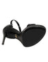 Dolce & Gabbana Black Leather Platform Keira Sandals Shoes