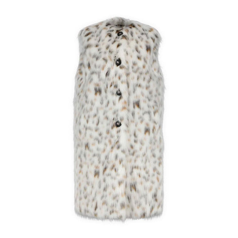 Dolce & Gabbana White Marabou Jackets & Coat