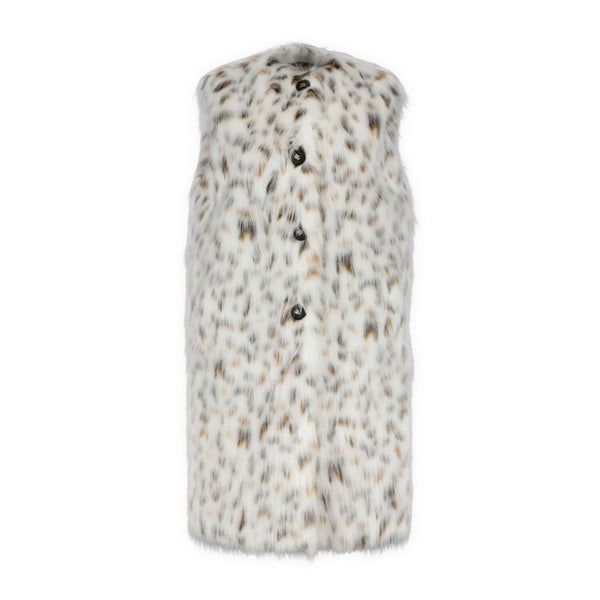 Dolce & Gabbana White Marabou Jackets & Coat