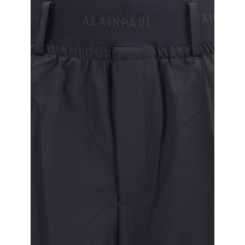 ALAINPAUL Tailored Knee Shape Pants