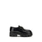 Prada Leather Monolith Loafers