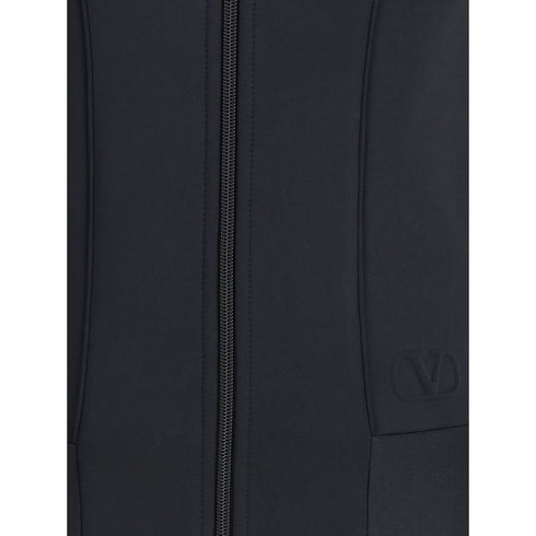 Valentino Structured technical jersey Sweatshirt