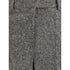 Valentino Bottonato Natté Wool Trousers