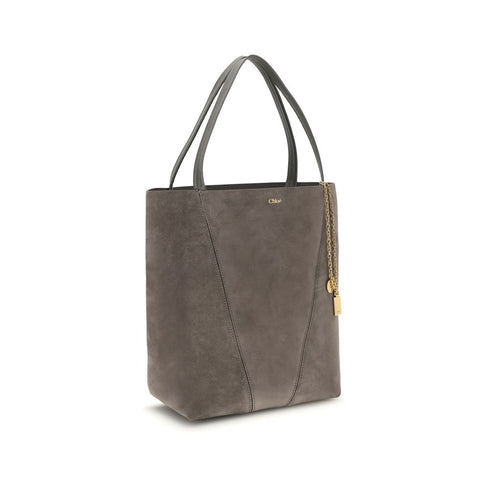 Chloé Suede Spin Tote Bag