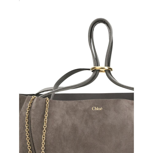 Chloé Spin suede Tote Bag