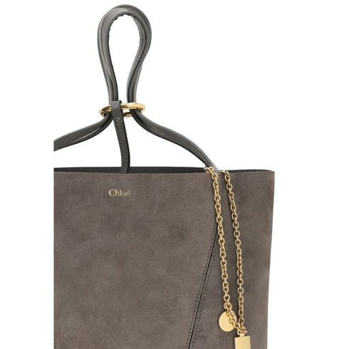 Chloé Suede Spin Tote Bag