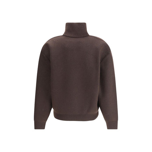 Saint Laurent Chunky Wool Knit Pullover