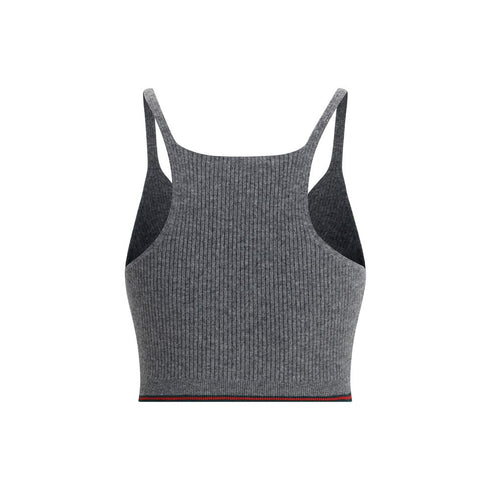 Gucci V-neck ribbed Top