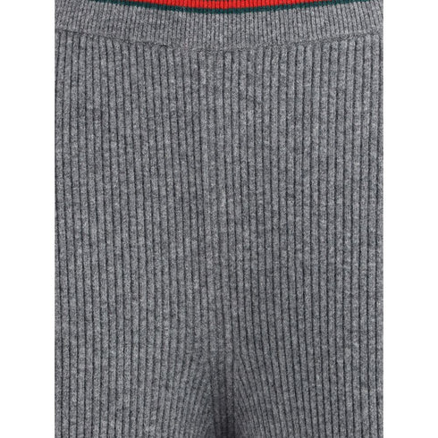 Gucci Ribbed Wool Trousers