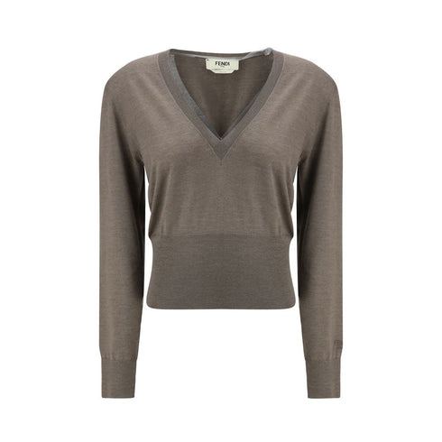 Fendi Cashmere and Silk long-sleeve Sweater
