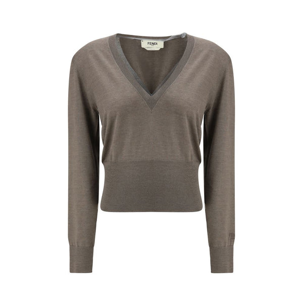 Fendi Cashmere and Silk long-sleeve Sweater