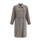 Ferragamo Coat in herringbone-patterned fabric