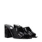 Jimmy Choo Black Leather Platforms
